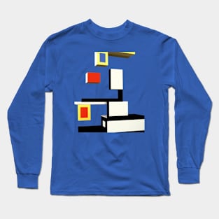 Mondrian Art Long Sleeve T-Shirt